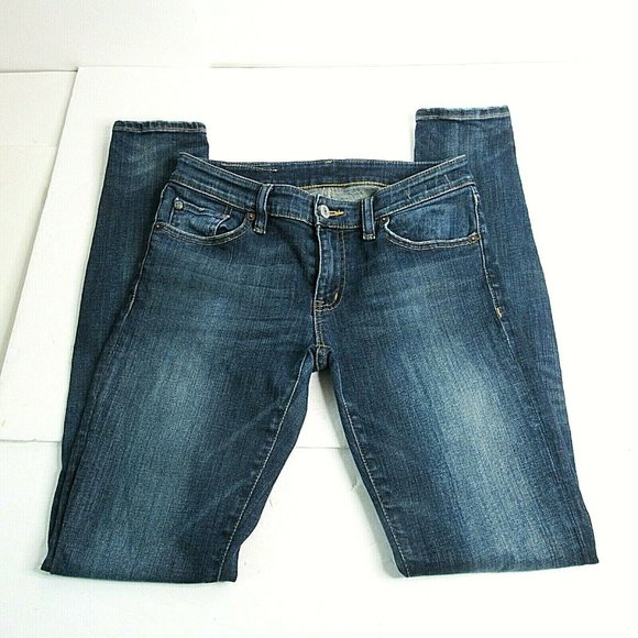 VTG! DENIM & SUPPLY BY RALPH LAUREN Dark Wash,SKINNY Jeans SZ 27x 31x 7.75 Rise - Picture 2 of 8